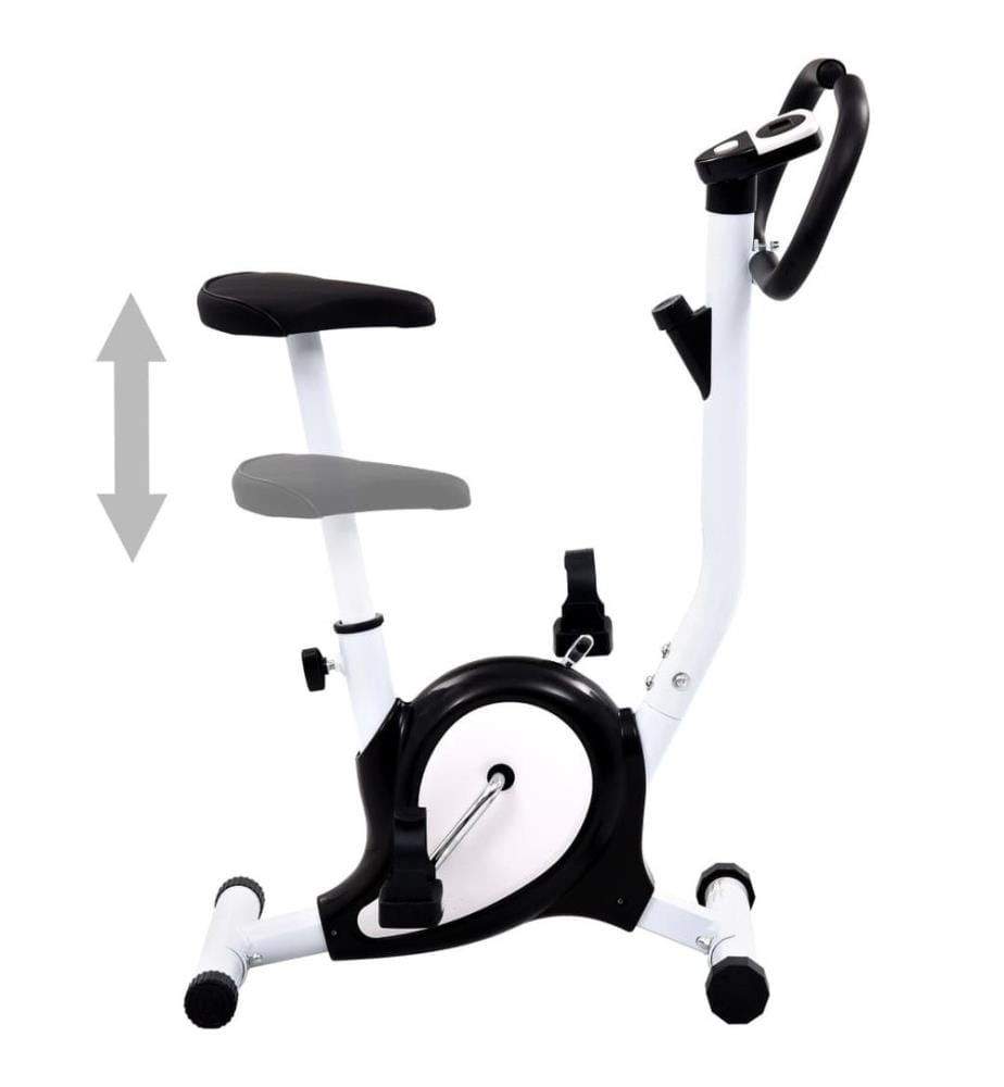 Heimtrainer mit Riemenantrieb Schwarz
