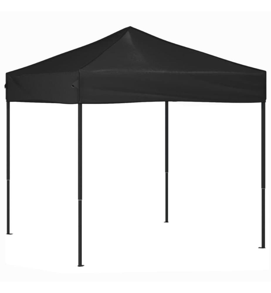 Partyzelt Faltbar Schwarz 2x2 m