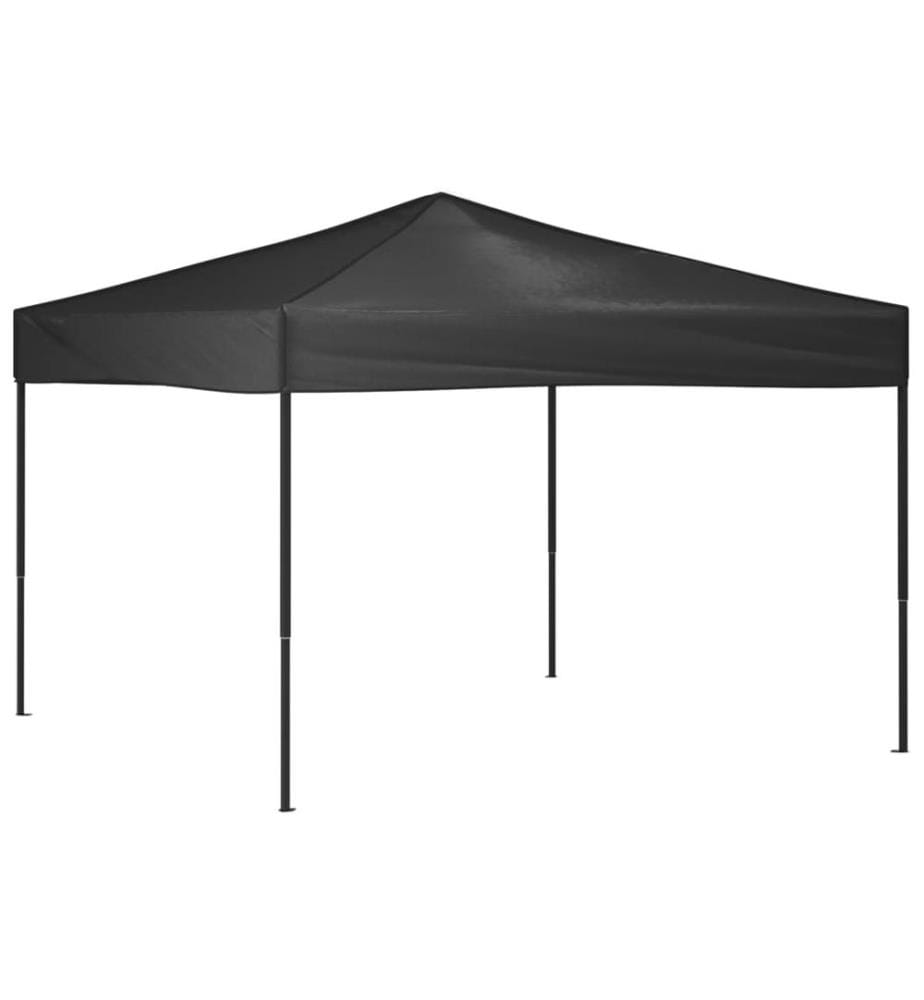 Partyzelt Faltbar Anthrazit 3x3 m