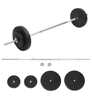 Langhantel mit Gewichten Set 30 kg