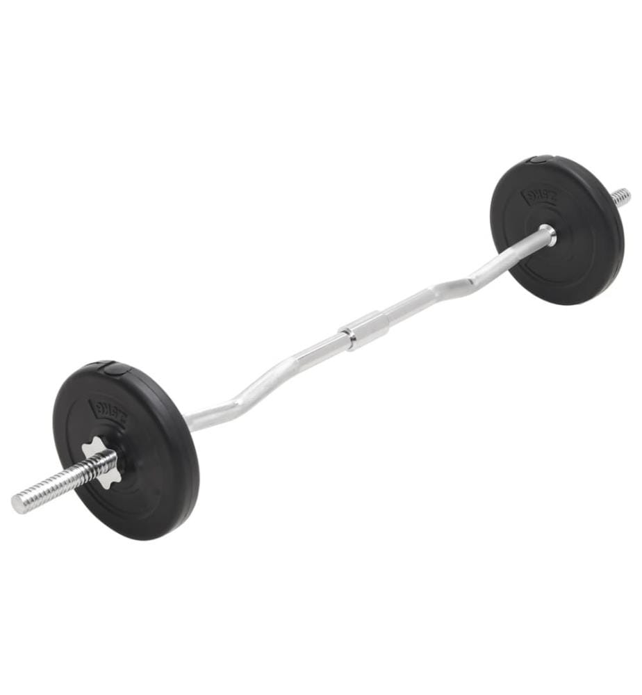 Langhantel- und Kurzhantel-Set 30 kg