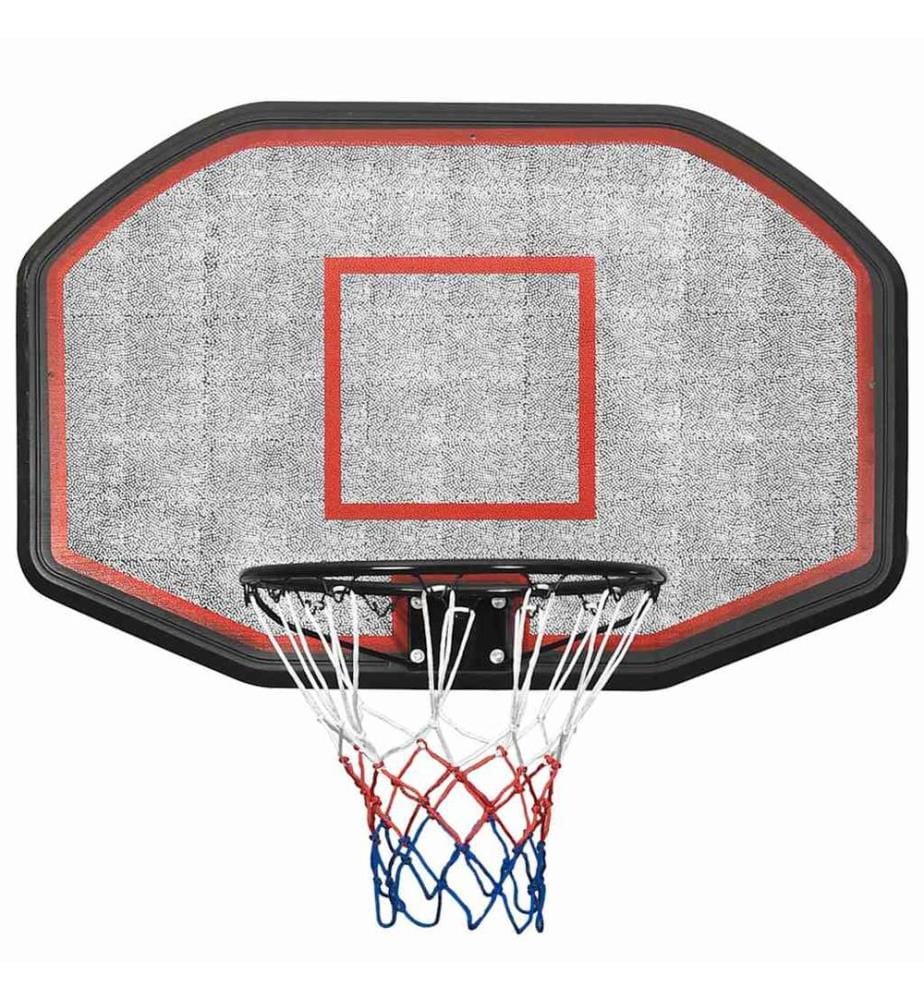 Panneau de basket-ball Noir 109x71x3 cm Polyéthylène