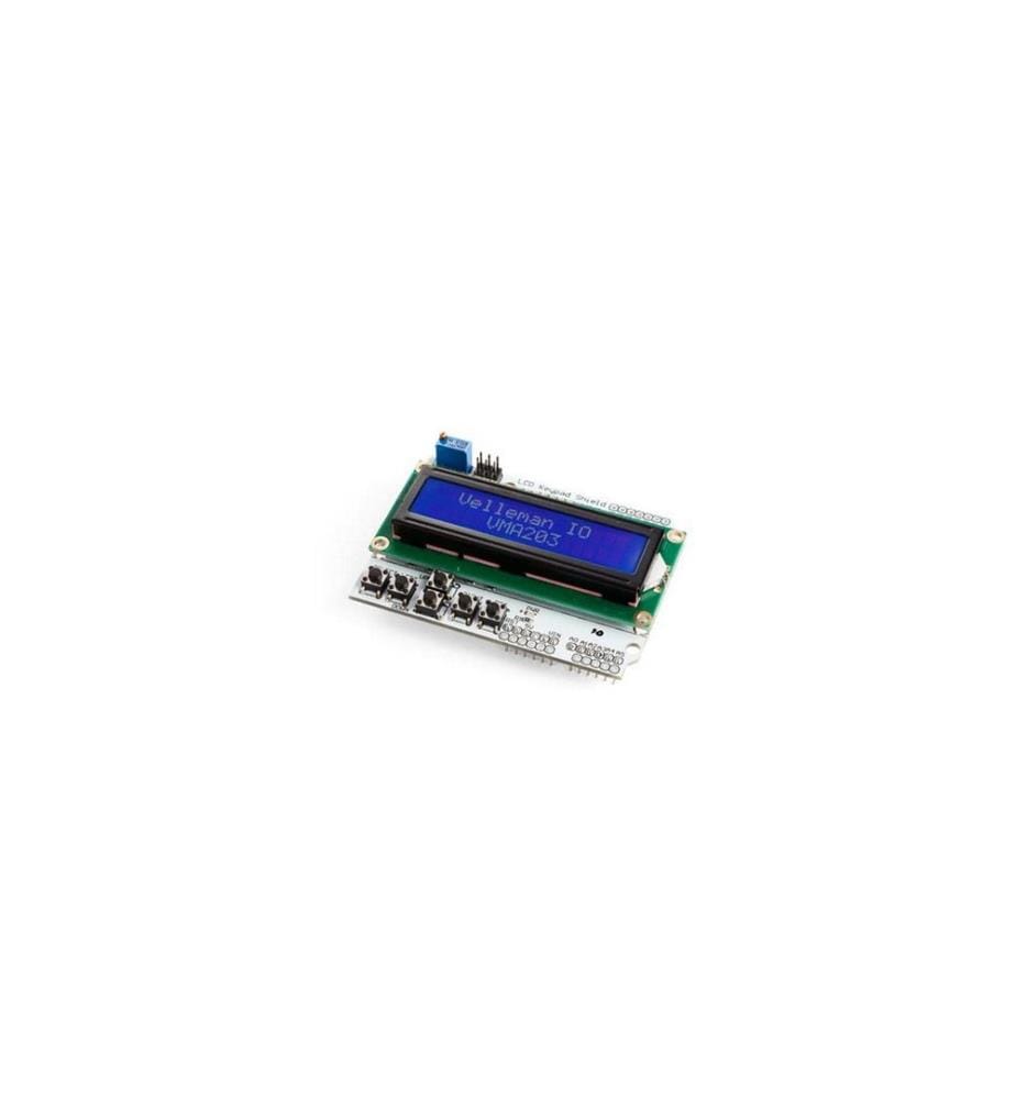 Whadda - Display LCD1602 & Keypad Shield für Arduino