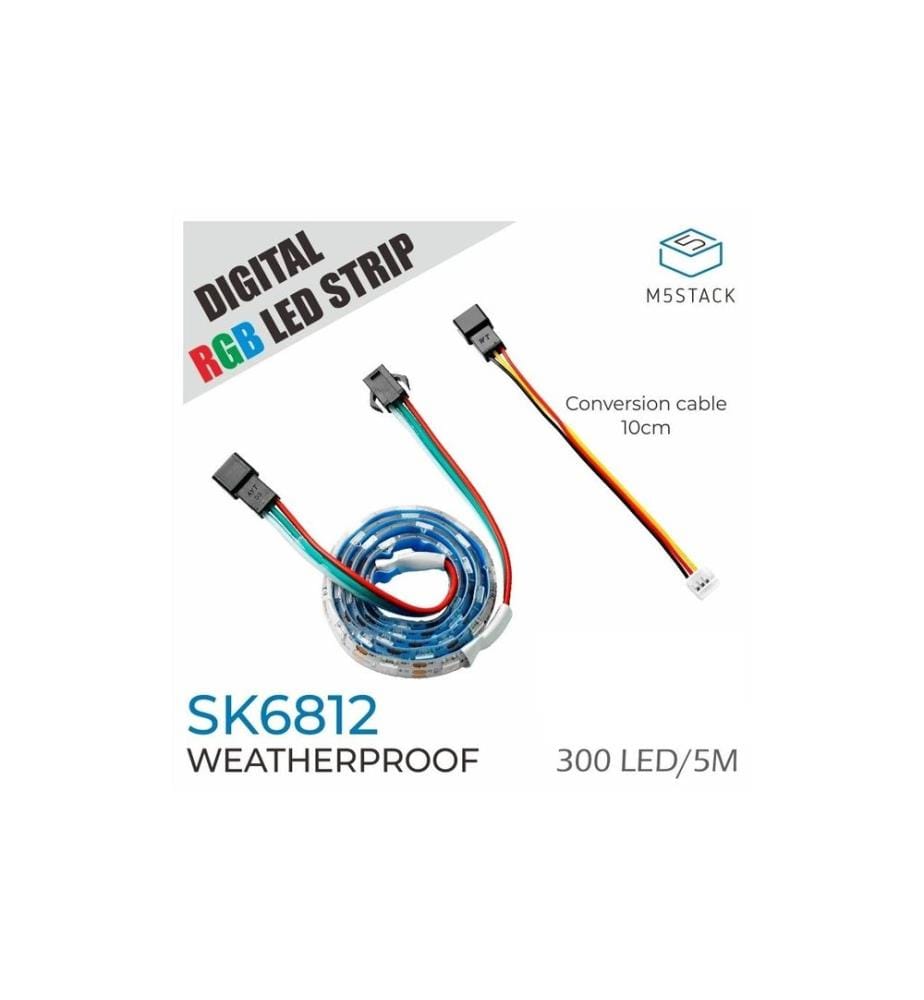 M5Stack - Bande LED Bande LED RGB numérique SK6812 5 m