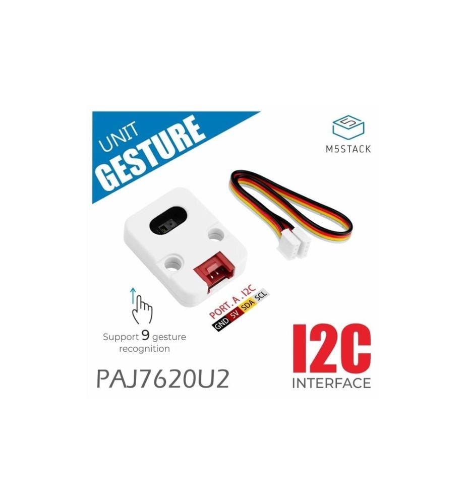 M5Stack - Capteur de reconnaissance des gestes PAJ7620U2