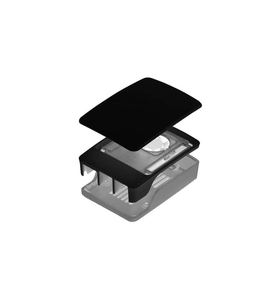 Raspberry Pi - Boîtier SC1160 avec ventilateur Noir, Raspberry Pi - 5