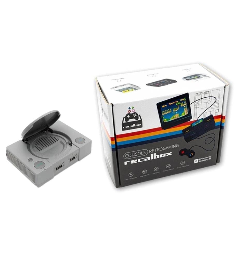 HutoPi - Gaming Kit Raspberry Pi 4, 4 GB Retrogaming PS1 Set