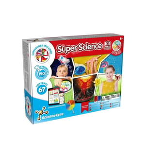 Science4you - Experimentierkasten Super Science Kit, 6 in 1
