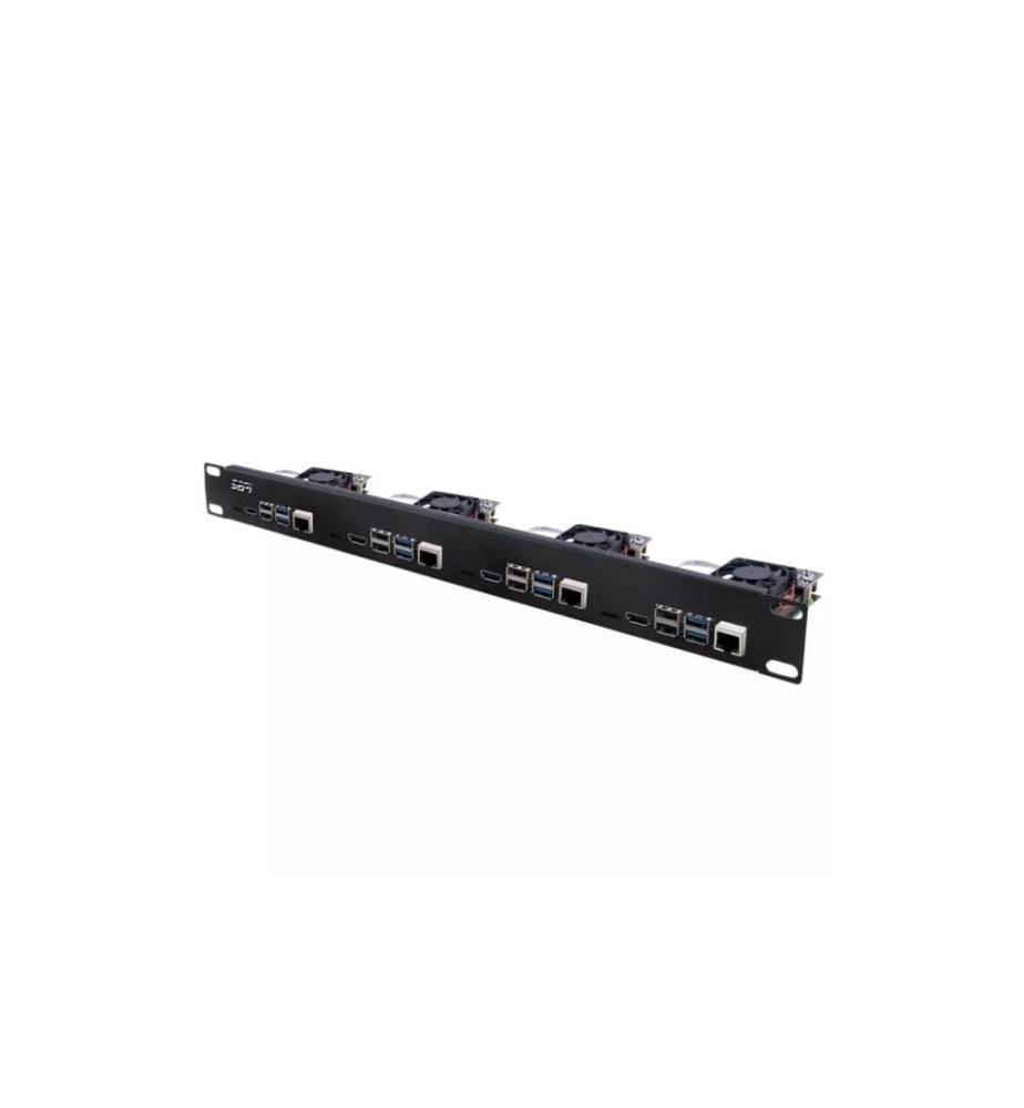 Raspberry Pi - Support de serveur en rack U1 pour Raspberry Pi - 4B