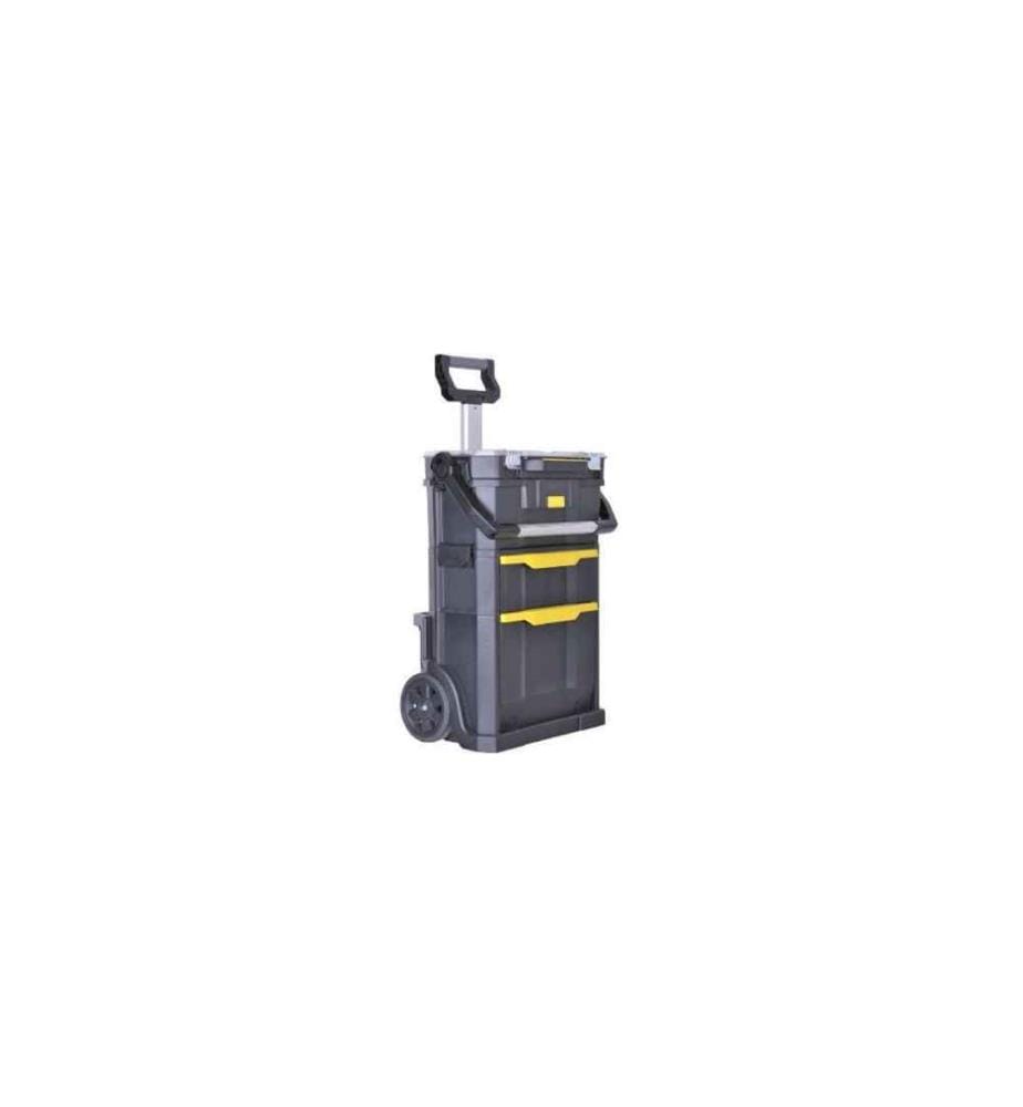 STANLEY - Boîte à outils 2-in-1 avec rouleaux
