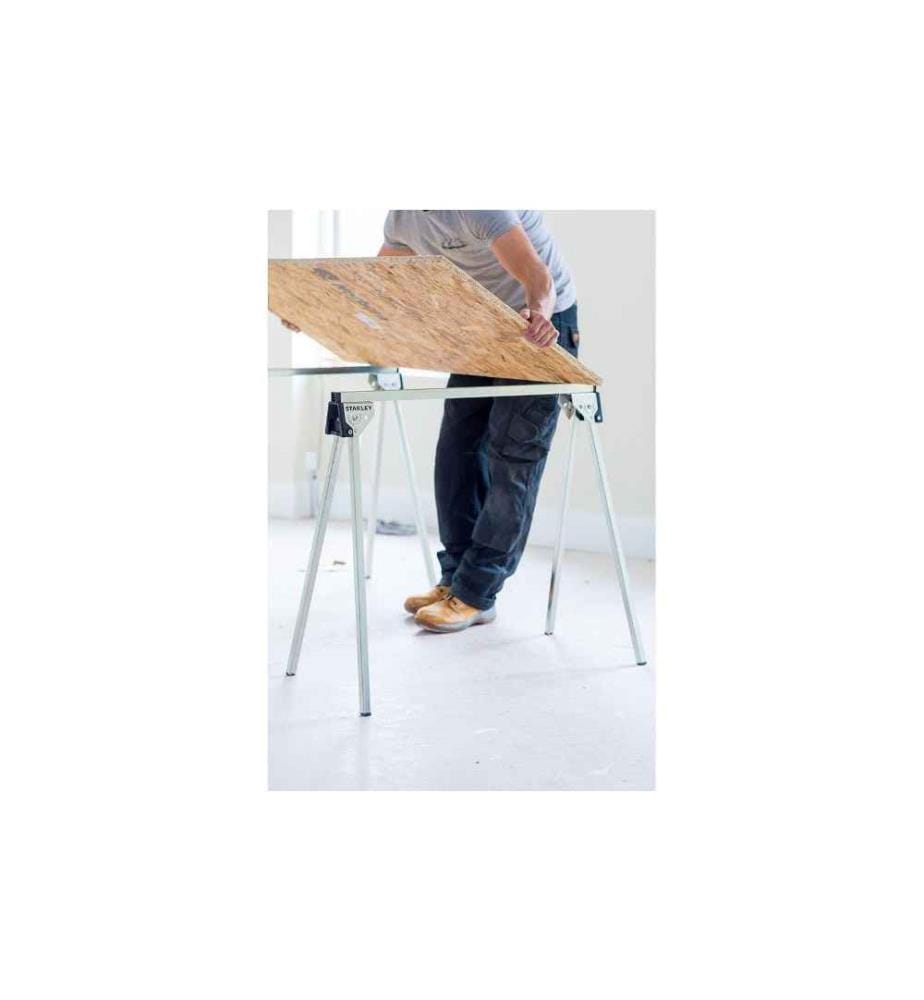 STANLEY - Tréteau Métal 2 pièces, 450 kg