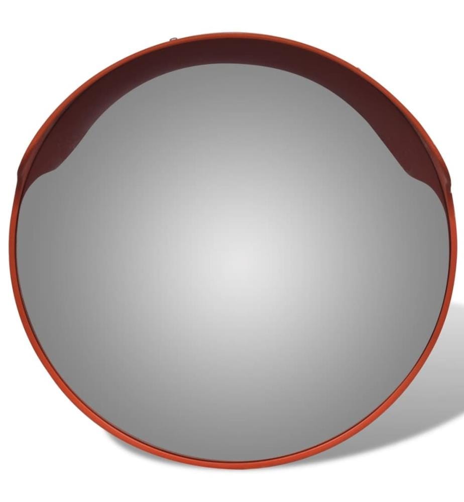 Verkehrsspiegel Konvex PC-Kunststoff Orange 45 cm Outdoor