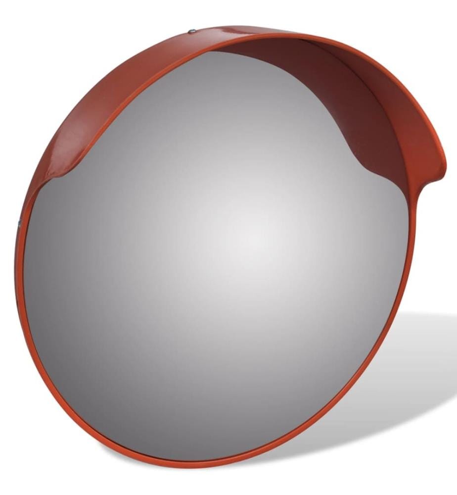 Verkehrsspiegel Konvex PC-Kunststoff Orange 45 cm Outdoor