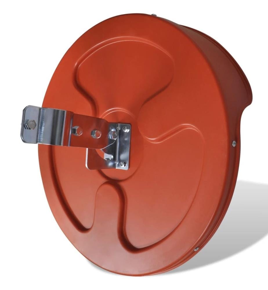 Verkehrsspiegel Konvex PC-Kunststoff Orange 45 cm Outdoor
