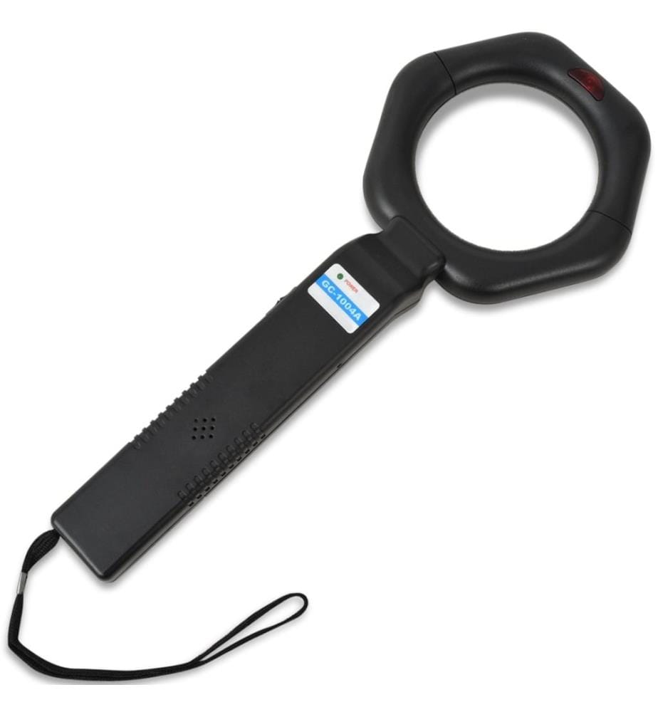 Hand-Metalldetektor Schwarz