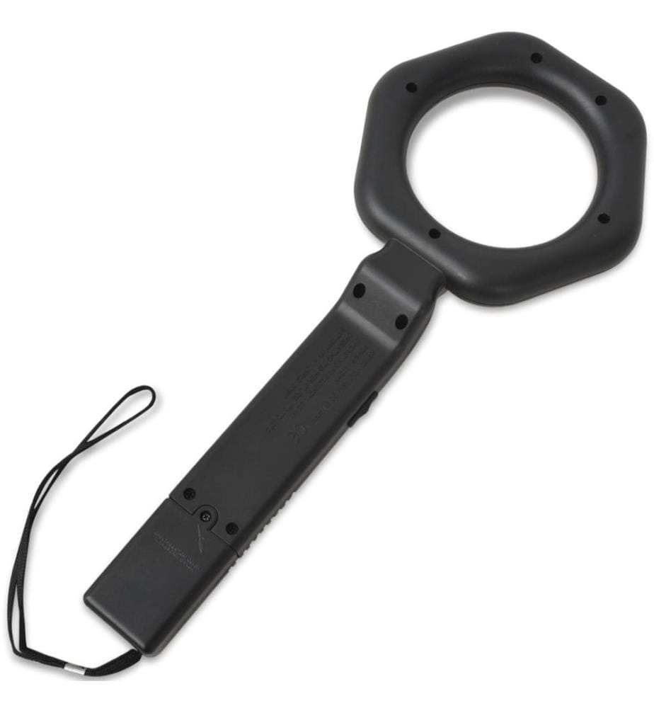 Hand-Metalldetektor Schwarz