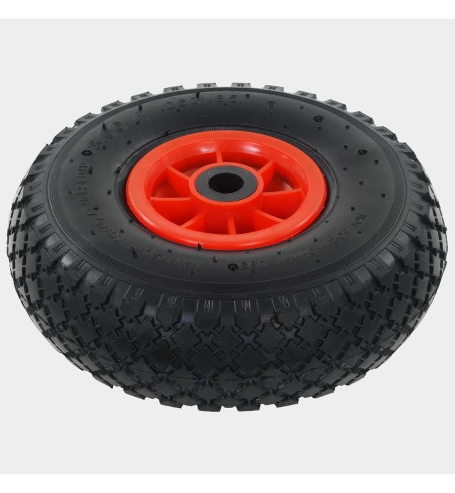 Sackkarrenräder 2 Stk. Gummi 3,00-4 (245x82)