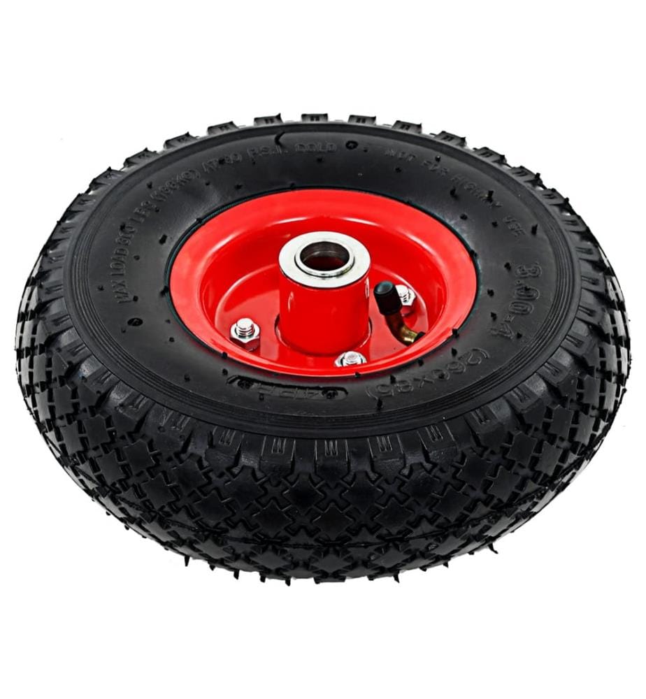 Sackkarrenräder 2 Stk. Gummi 3,00-4 (245x82)