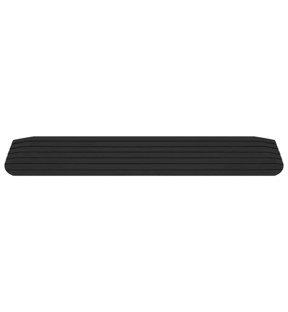 Schwellenrampen 2 Stk. 110x21x2,5 cm Gummi