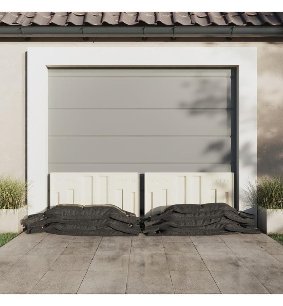 Sacs de sable 50 pcs vert foncé 103x25 cm PEHD