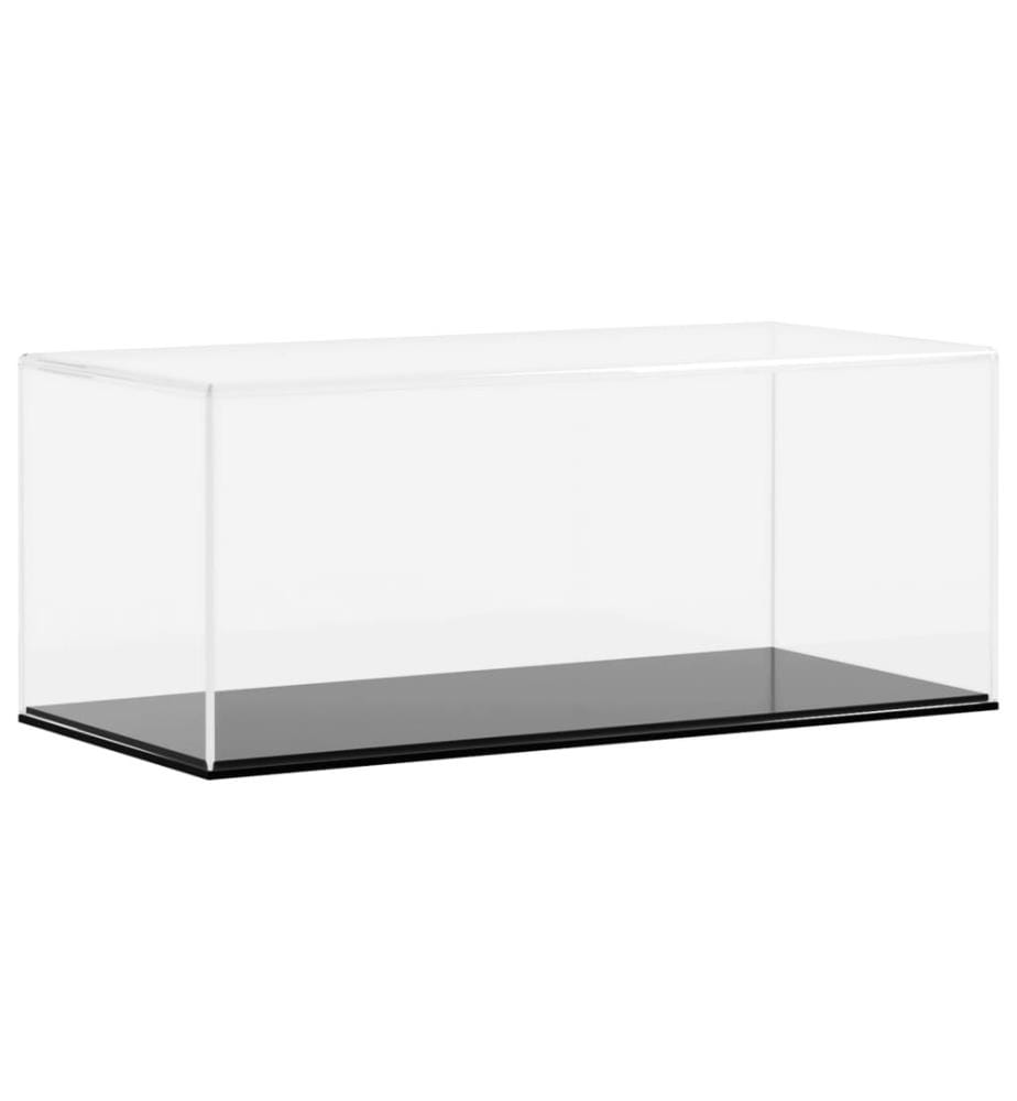 Vitrine Transparent 34x16x14 cm Acryl