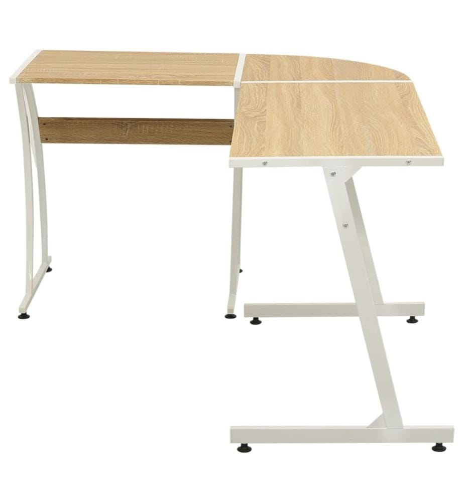 Eckschreibtisch L-förmig Eiche