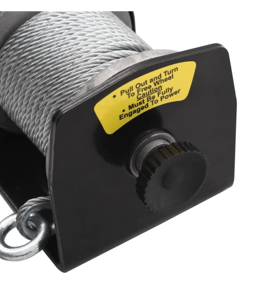 12 V Elektrische Seilwinde 907 kg Kabel-Fernbedienung