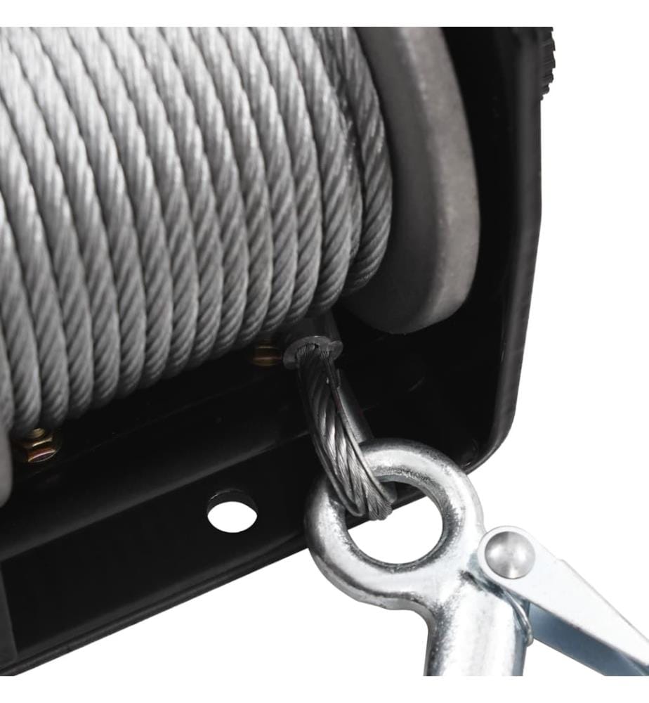 12 V Elektrische Seilwinde 907 kg Kabel-Fernbedienung
