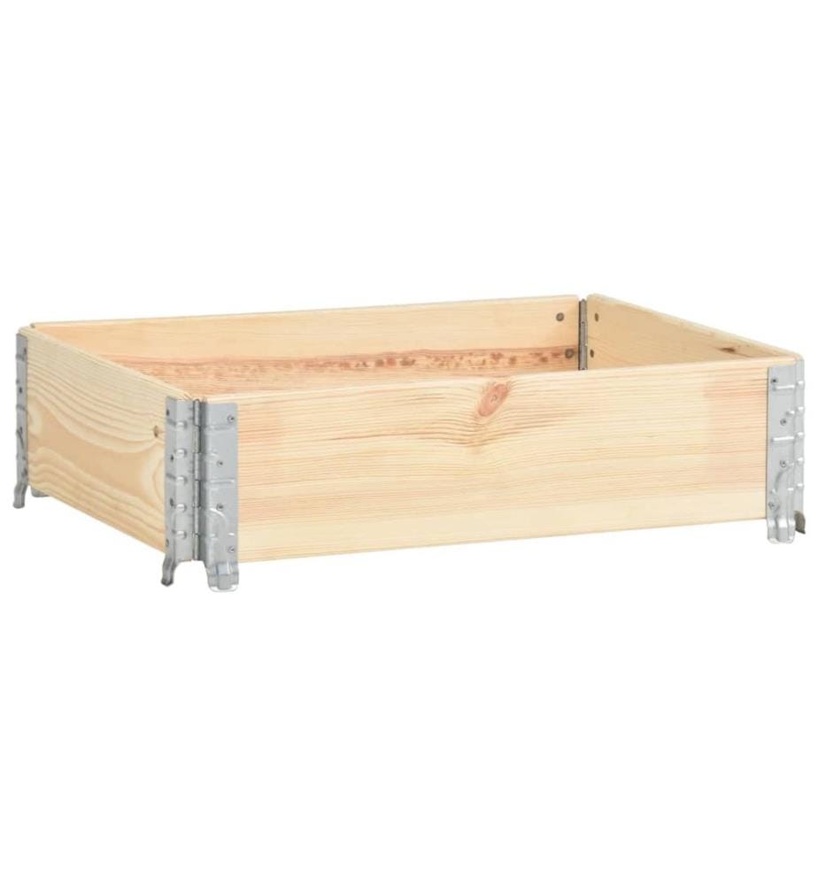 Collier de palette 60x80 cm Bois de pin solide