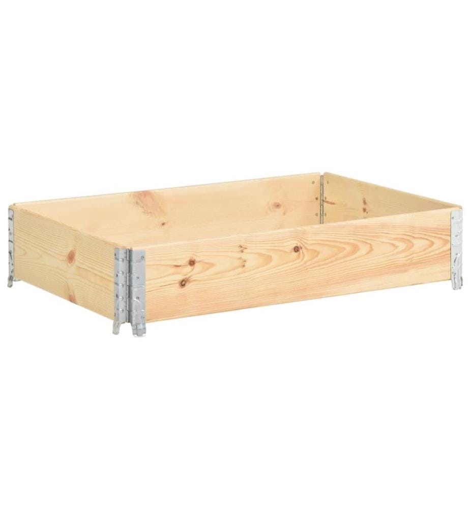 Collier de palette 50x100 cm Bois de pin solide