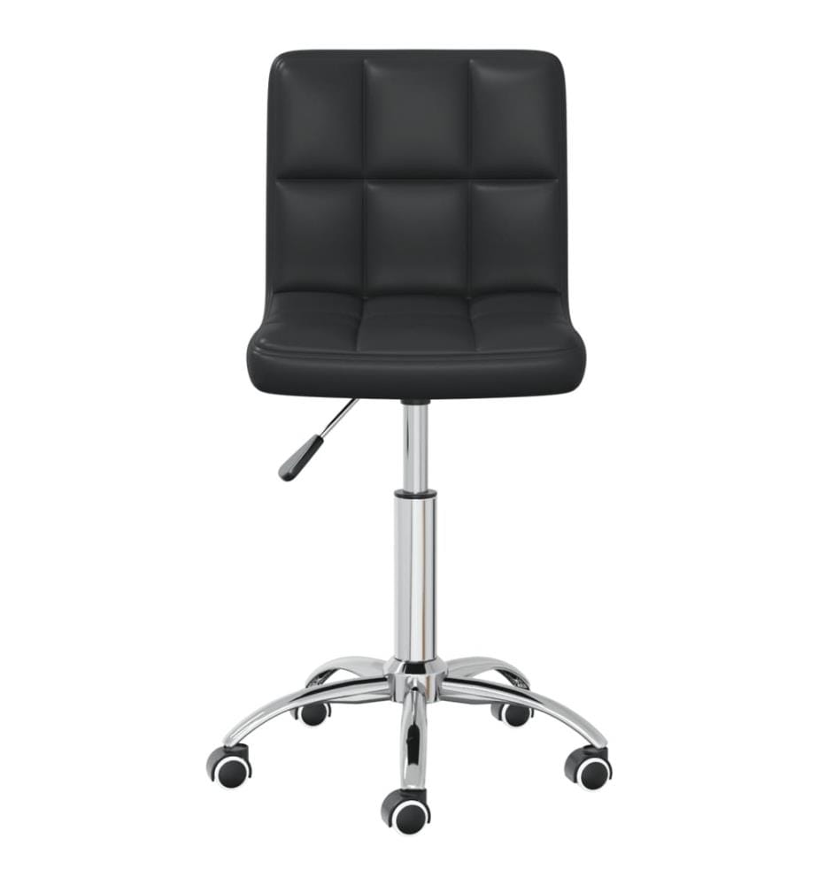 Bürostuhl Drehbar Schwarz Kunstleder