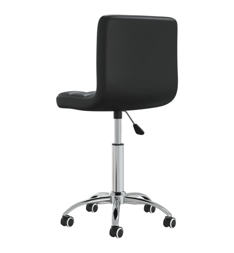 Bürostuhl Drehbar Schwarz Kunstleder