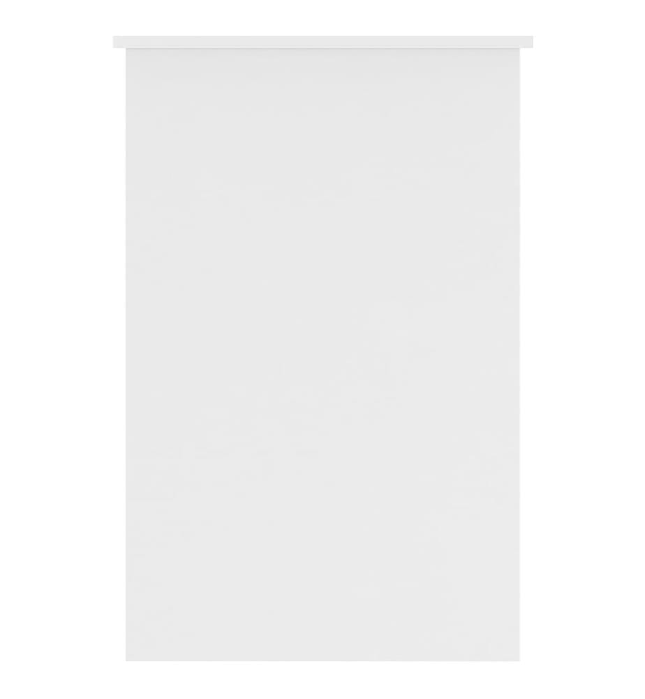 Schreibtisch Weiss 100x50x76 cm Holzwerkstoff
