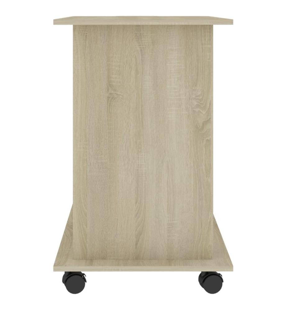 Schreibtisch Sonoma-Eiche 80x50x75 cm Holzwerkstoff