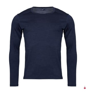 Long Sleeve T-Shirt 210 Round Neck - Blue