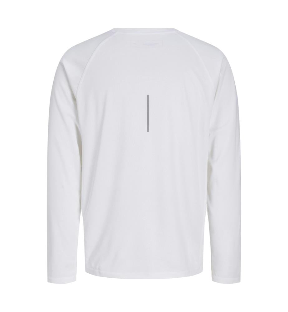 Langärmliges T-Shirt - Weiss