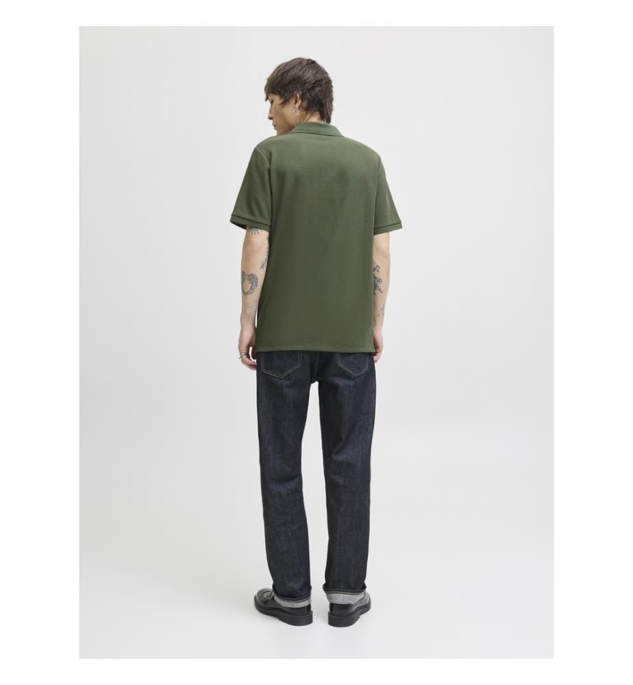 Polohemd - Khaki-Grün
