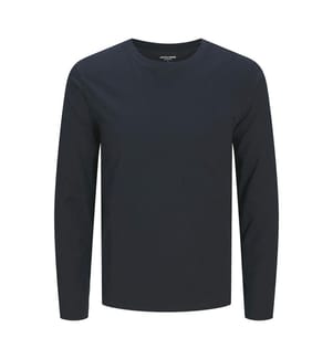 Long-sleeved T-shirt - Navy and Blazer