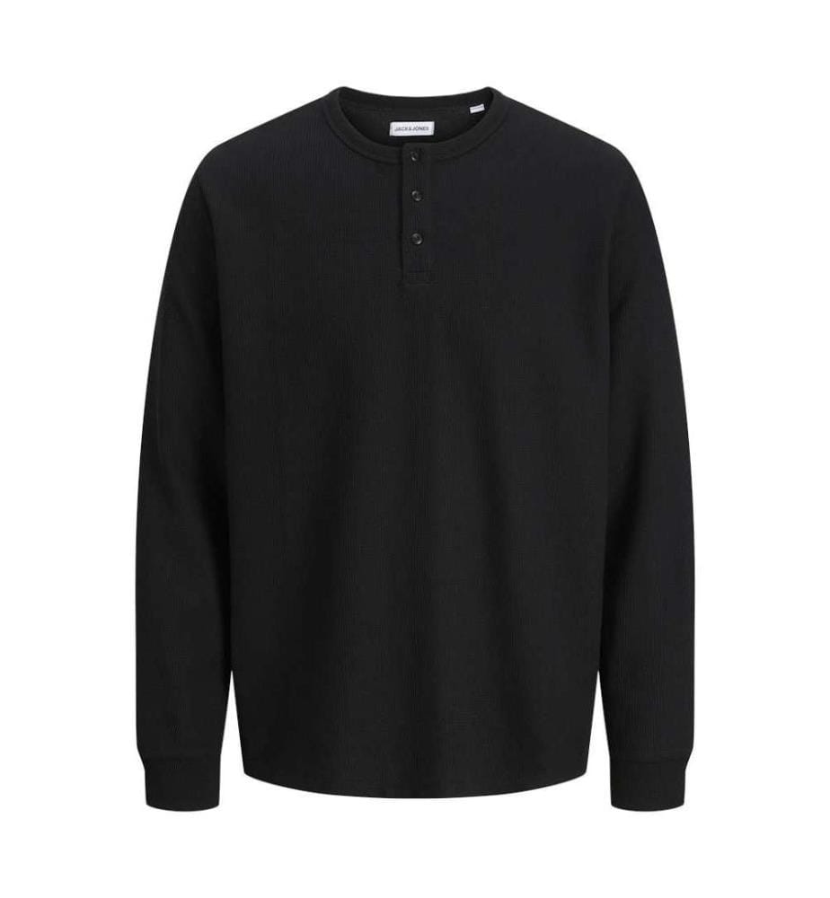 Langärmliges T-Shirt - Schwarz