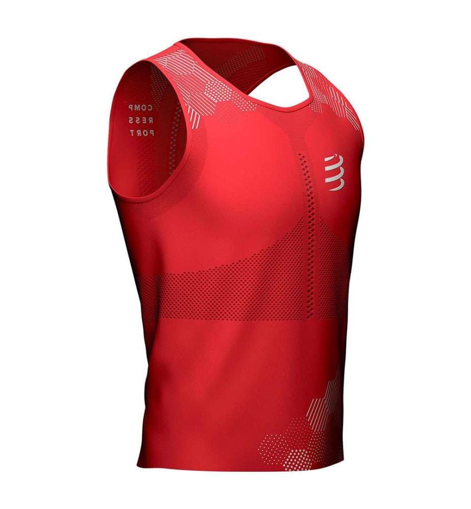 Pro Racing Technical Tank Top - White and Orange