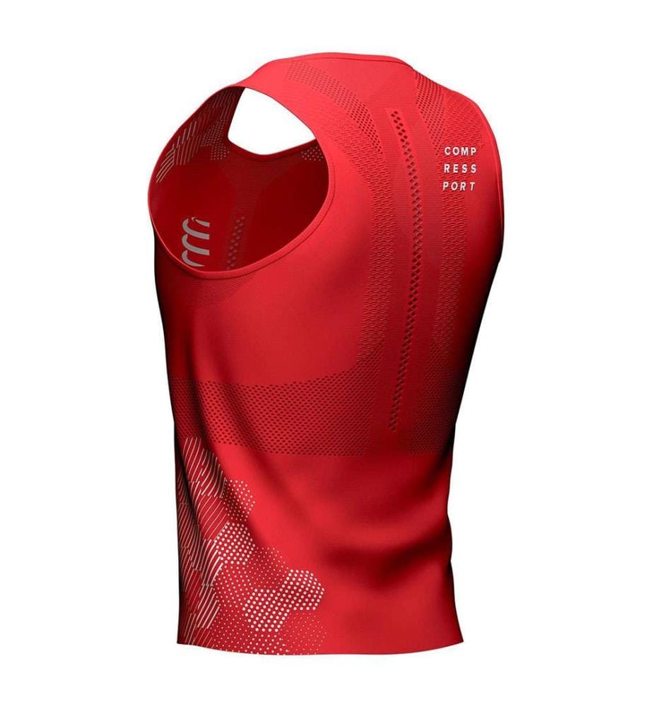 Pro Racing Technical Tank Top - White and Orange