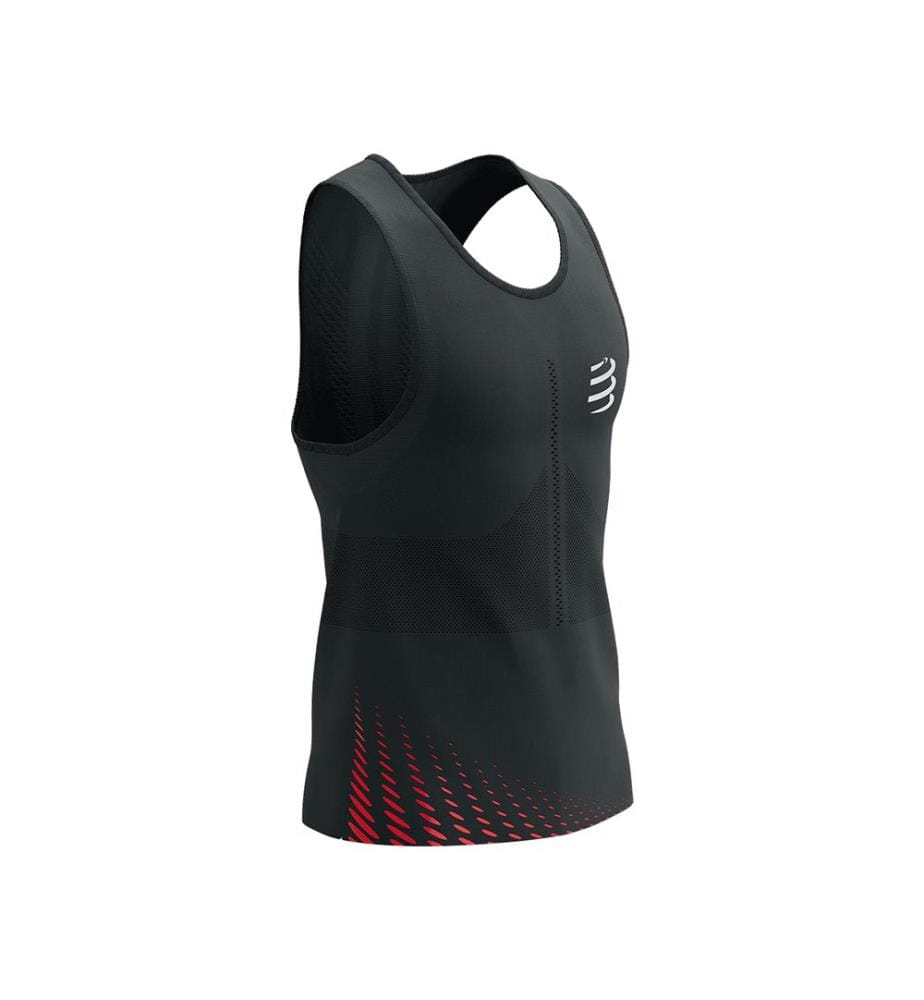 Pro Racing Tank Top - Black High Risk Red