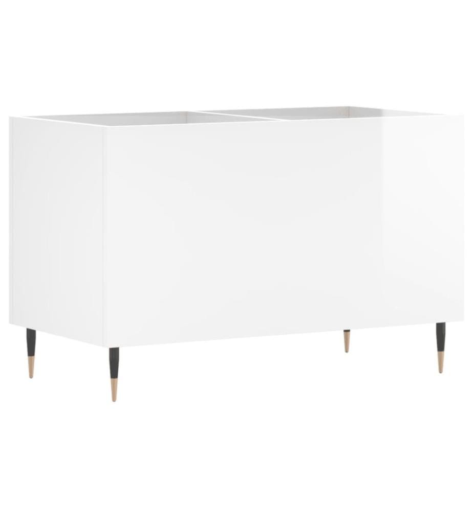 Disc Cabinet white glossy 74,5x38x48cm engineered wood