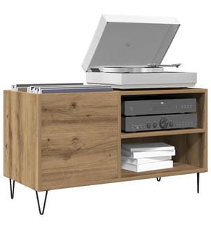 Plattenschrank Artisan-Eiche 84,5x38x48 cm Holzwerkstoff