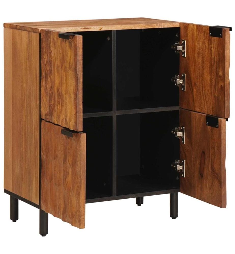 Buffet avec stockage Finition Acacia Brun 60 x 33 x 75 cm