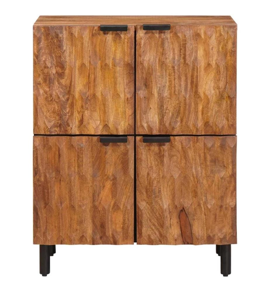 Buffet avec stockage Finition Acacia Brun 60 x 33 x 75 cm