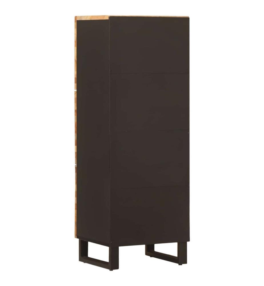 Aufbewahrung Highboard Braun 40 x 33 x 110 cm Massivholz Mango