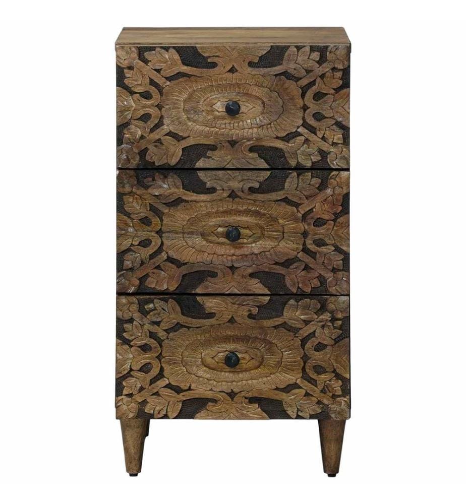 Buffet Marron 40 x 33,5 x 75 cm Bois de mangue massif