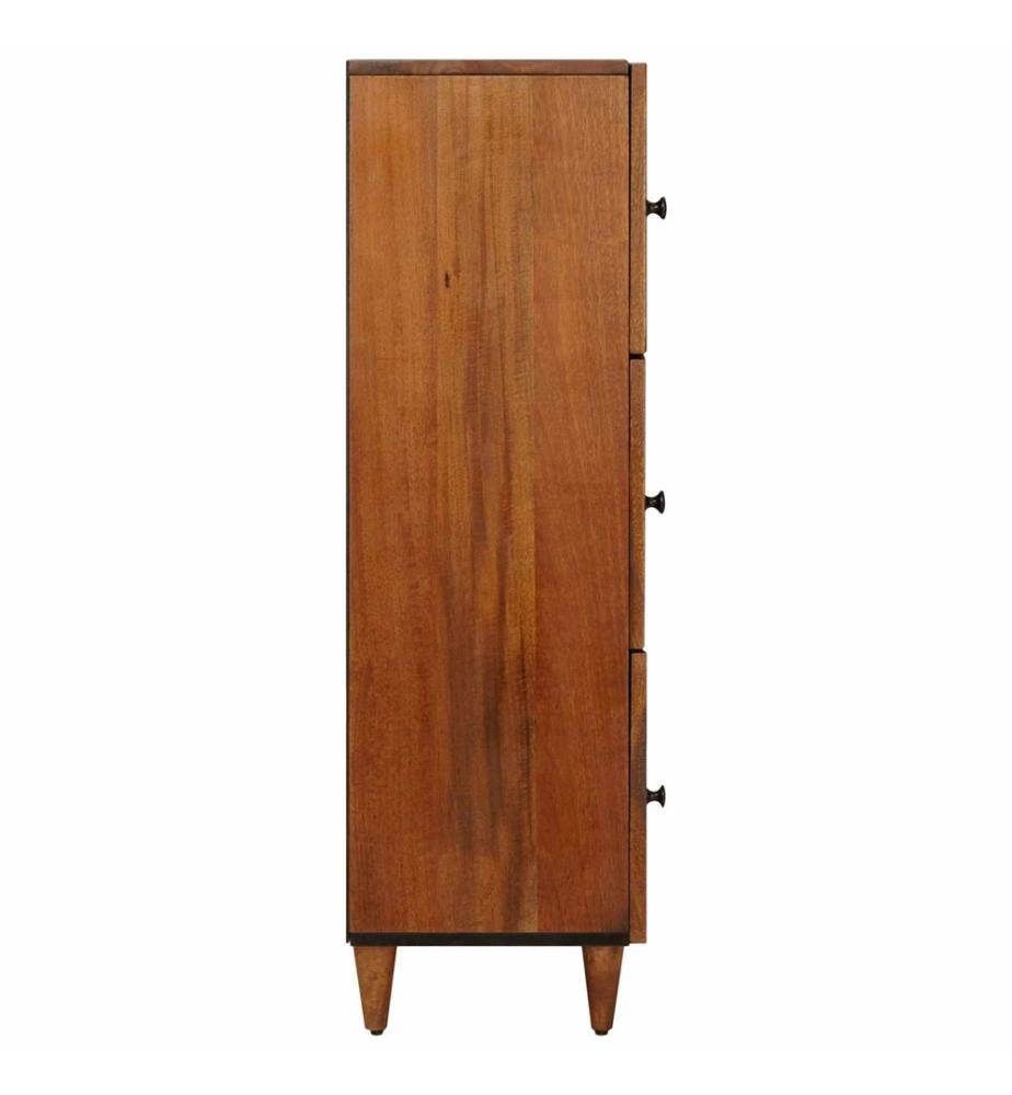 Haut Armoire Noyer 40 x 33 x 110 cm Bois de mangue massif