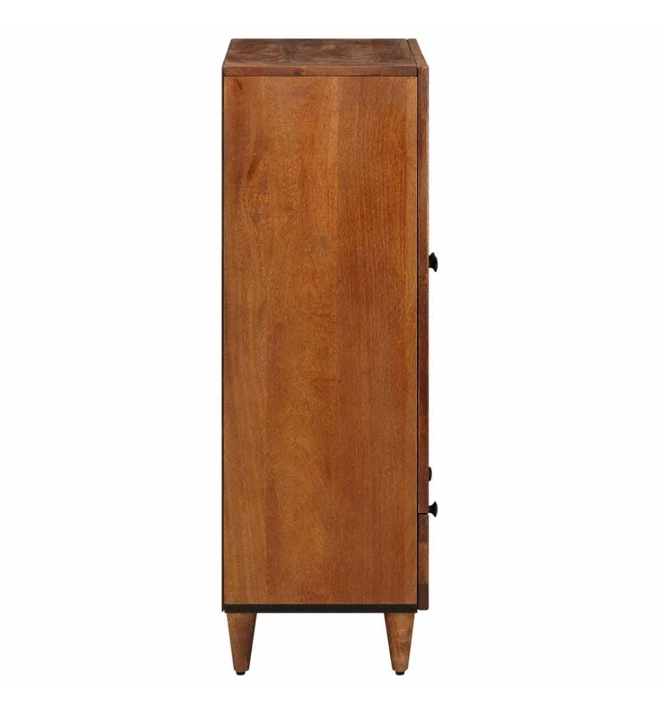 Haut Armoire Noyer 60 x 33,5 x 100 cm Bois de mangue massif